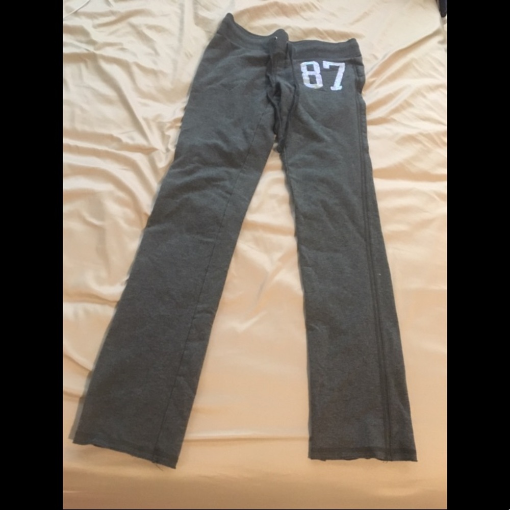 Grey sweatpants